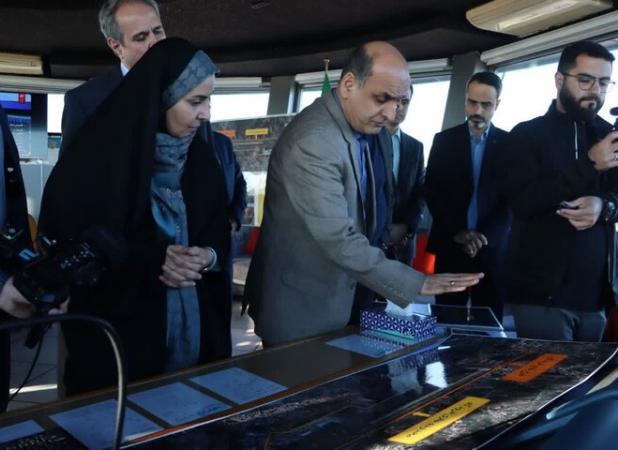بازدید وزیر راه از طرح جامع فرودگاه سردار جنگل 