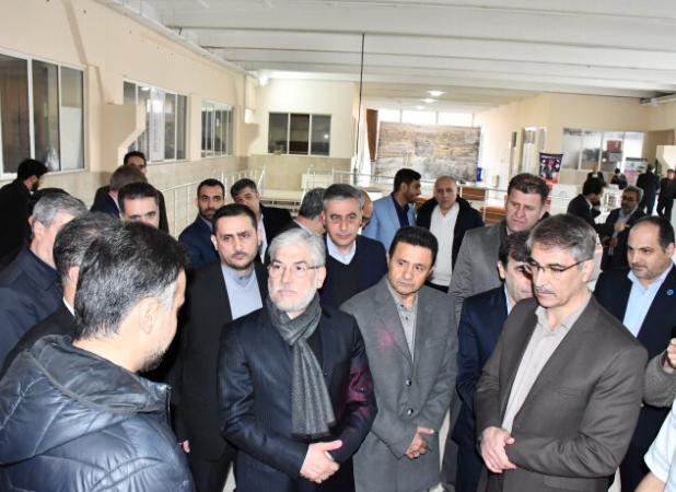بازدید وزیر علوم از پارک علم و فناوری دانشگاه تبریز