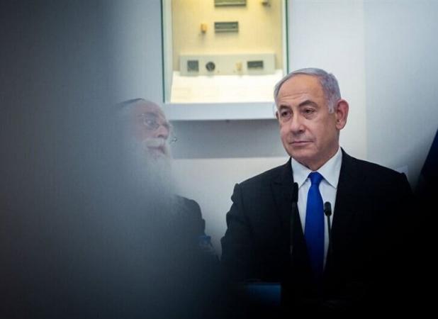 نتانیاهو بازهم با شعارهای انتقادی مورد استقبال قرار گرفت