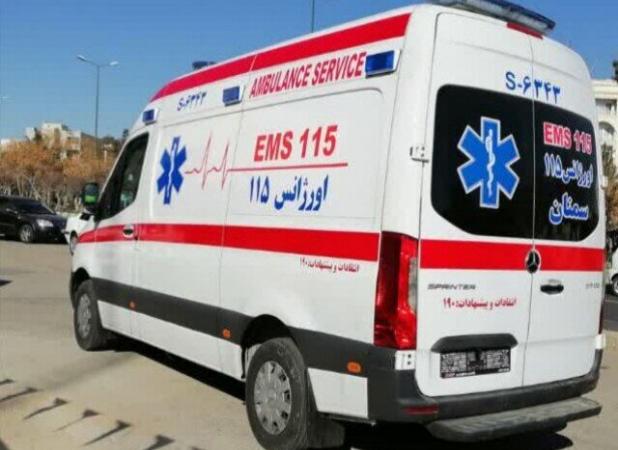 پنج مصدوم تصادف محور کامیاران-روانسر از مرگ نجات یافتند