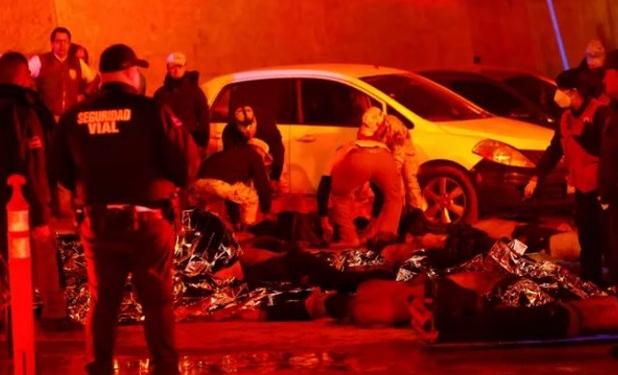 آتش سوزی در یک مرکز مهاجران در مرز مکزیک-آمریکا 39 کشته برجا گذاشت