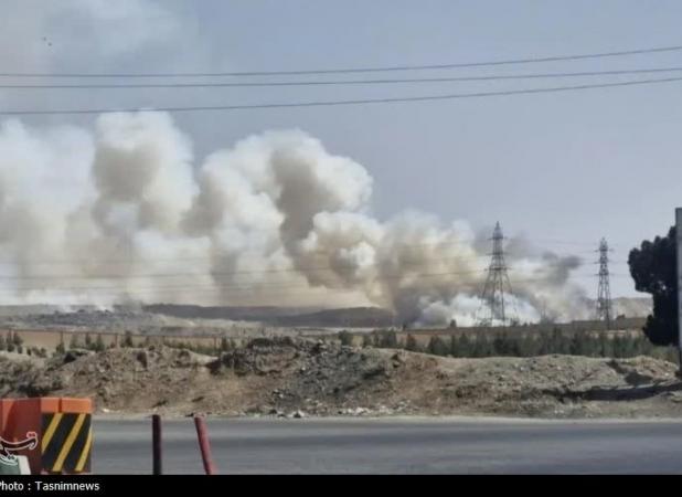 مهار کامل آتش‌سوزی در آرادکوه بعد از ۲ روز