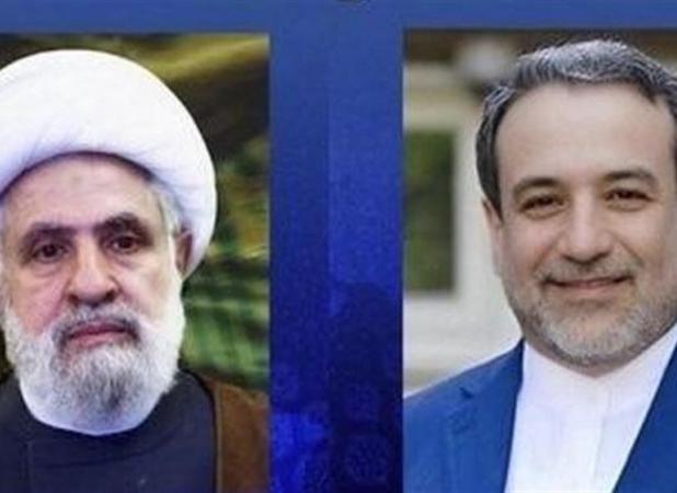 دیدار وزیر امور خارجه با دبیرکل حزب‌الله لبنان