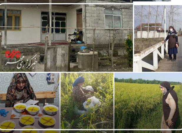 او یک مادر است؛ روایتی از زن گیلانی که قامتش زیر بار زندگی خم نشد