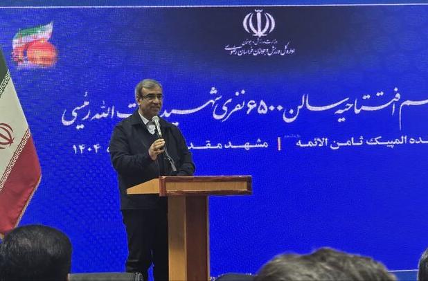 مظفری:خراسان رضوی دارای ظرفیت‌های ویژه‌ای در حوزه ورزش است