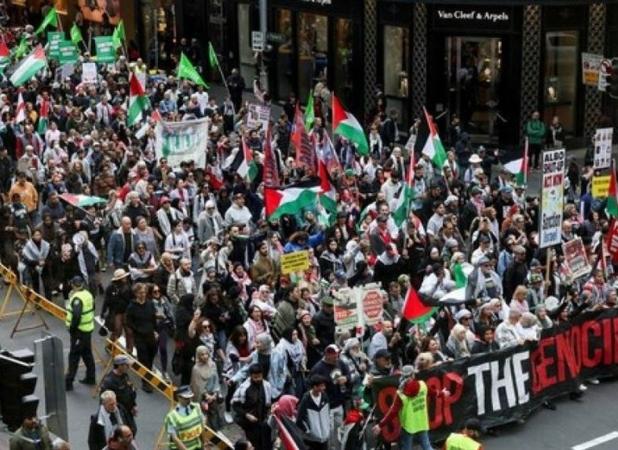 موج انزجار جهانی از جنایتکاران صهیونیست از تونس و مغرب تا استرالیا