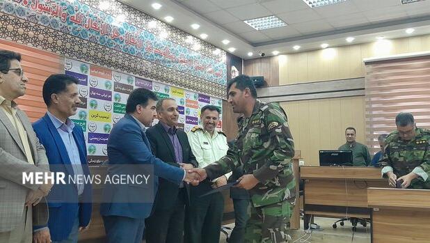 جنگلبانان منتخب اصفهان تجلیل شدند