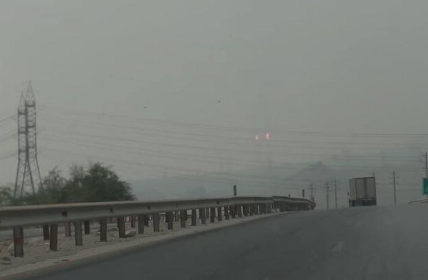 آلودگی هوای کنگان