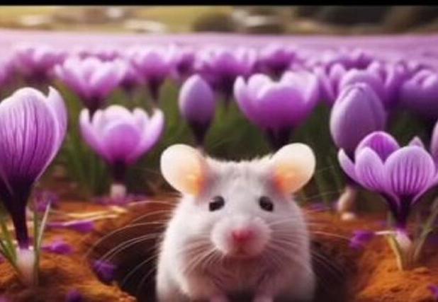 هشدار ؛ احتمال هجوم جوندگان به مزارع زعفران