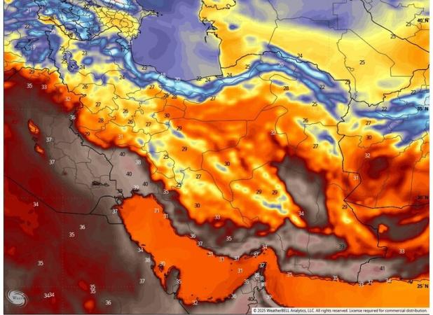 پیش‌بینی هواشناسی امروز ۱۲ مهر؛ دمای هوا از امروز افزایش می‌یابد