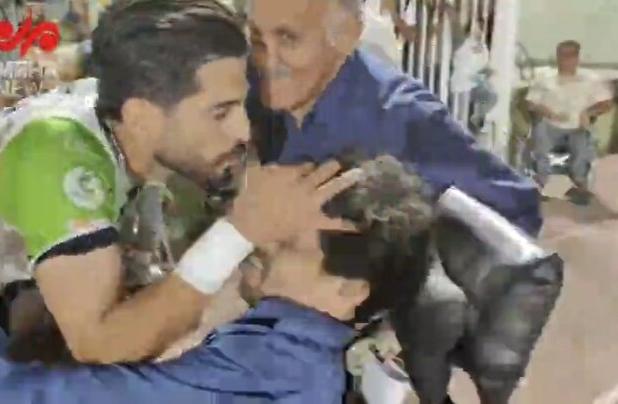 حرکت زیبای فرید امیری بعد از گل به پرسپولیس