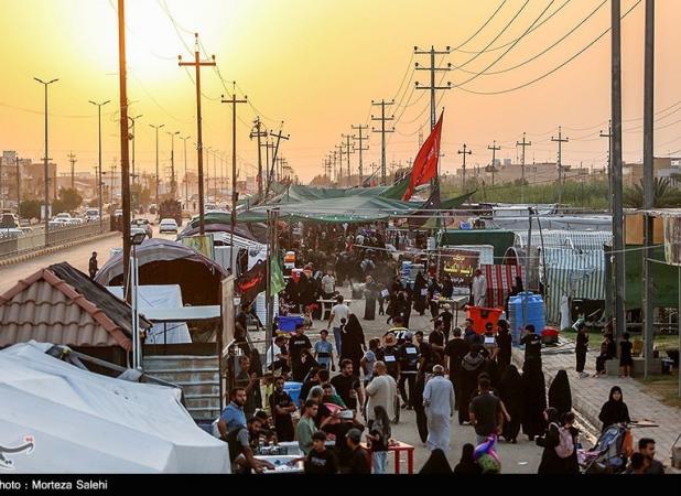 استقرار ۲۵۰ اتوبوس در مرز زرباطیه برای جابه‌جایی زائران اربعین