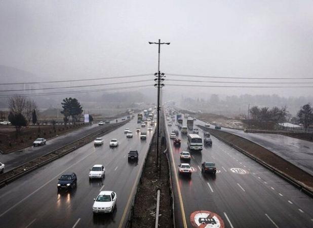 جاده های خراسان رضوی بارانی است