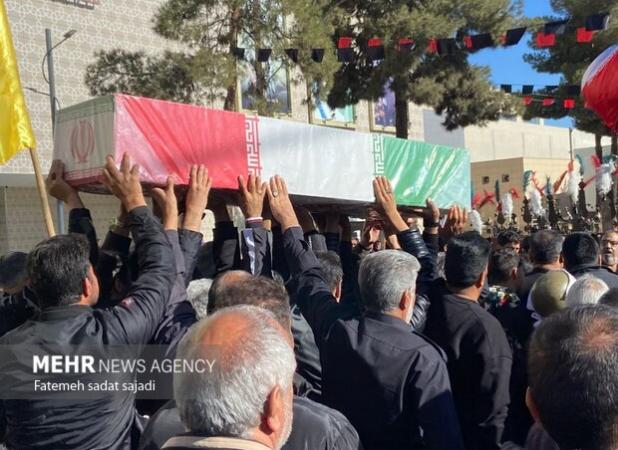 تشییع پیکر مطهر شهید گمنام در بابل