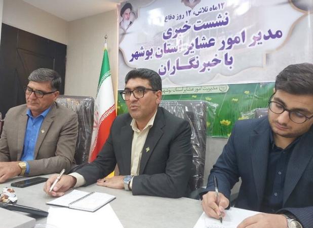 تأمین پنل خورشیدی و مخزن آب برای همه خانوارهای عشایری بوشهر