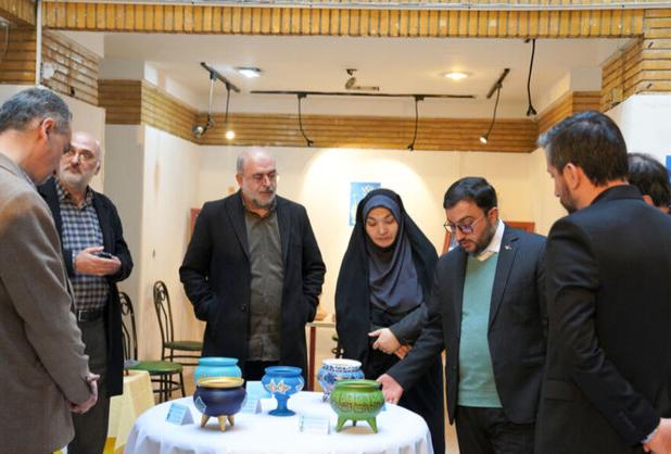 نمایشگاه «آوای نقوش و کتیبه‌ها» در اردبیل افتتاح شد