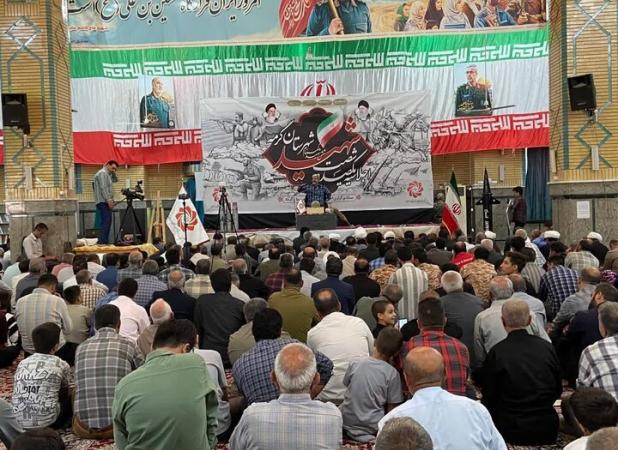 دومین اجلاسیه ۱۶۰ شهید گلگون‌کفن شهرستان گرمه برگزار شد