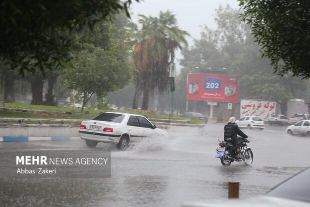 آغاز فعالیت سامانه بارشی در هشتبندی هرمزگان