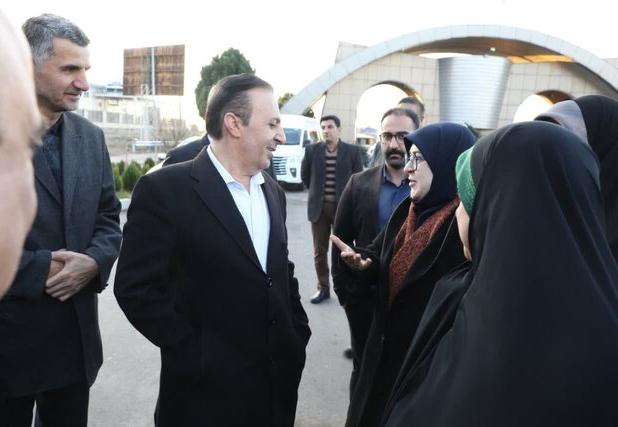 سخنگوی دولت وارد قزوین شد