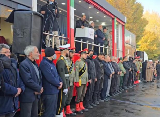 آغاز مراسم تشییع پیکر مطهر شهدای گمنام در تبریز