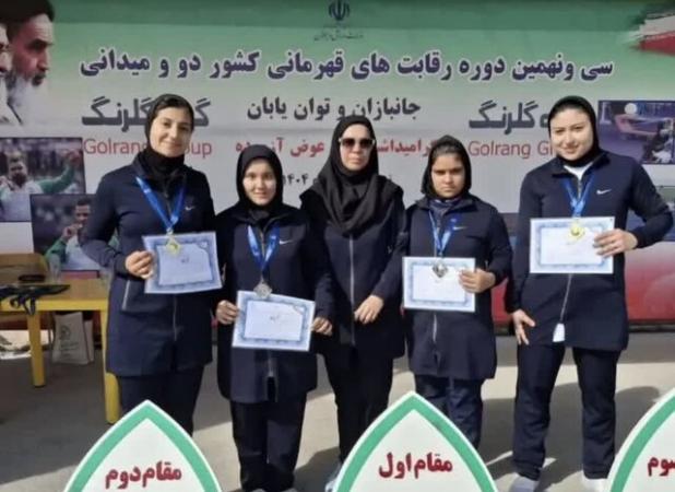 درخشش بانوان پارادو و میدانی نیشابوری در مسابقات قهرمانی کشور