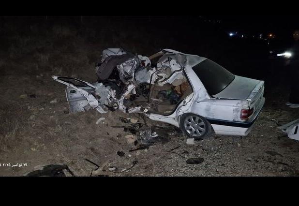 تصادف کامیون با پژو ۵ نفر را به کام مرگ کشاند