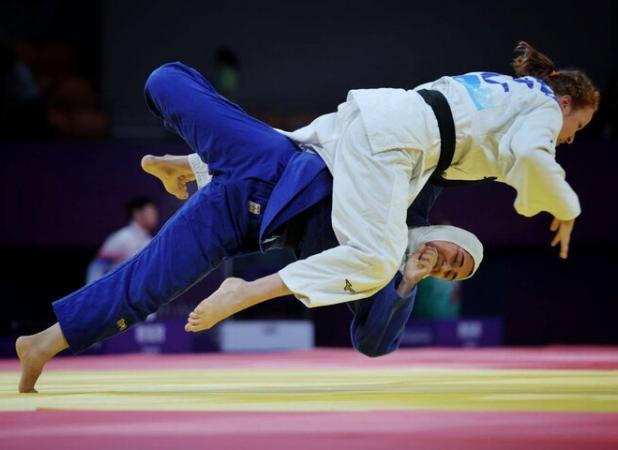 پیروزی بربط مقابل حریفی از قرقیزستان