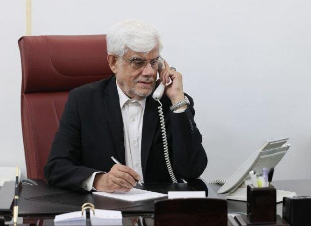 تماس تلفنی عارف با استاندار بوشهر در پی آتش‌سوزی پتروشیمی متانول کاوه