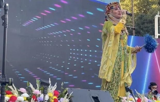 اجرای خاله شادونه در جشن امت احمد(ص)