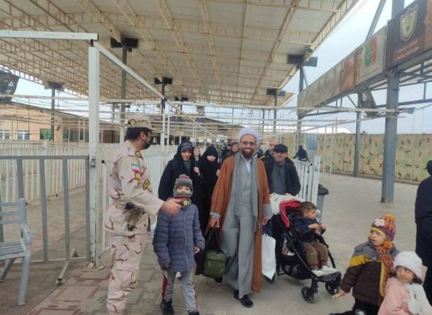تردد ۵۰ هزار نفر از مرز مهران طی ایام نیمه شعبان
