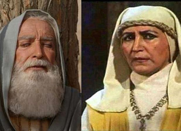 قابی از زوج معروف سریال یوسف پیامبر در شیراز