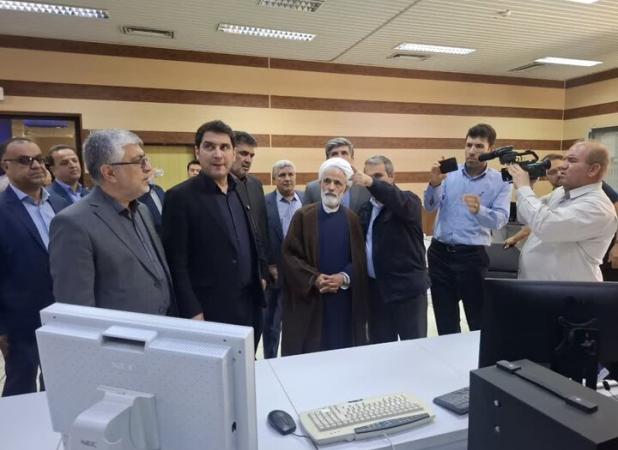 بازدید معاون حقوقی رئیس‌جمهور از نیروگاه سیکل ترکیبی سنندج