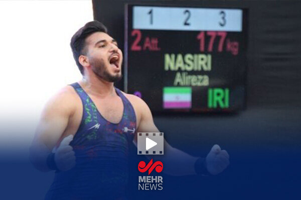 ملی‌پوش وزنه‌برداری ایران صاحب مدال نقره دو ضرب شد