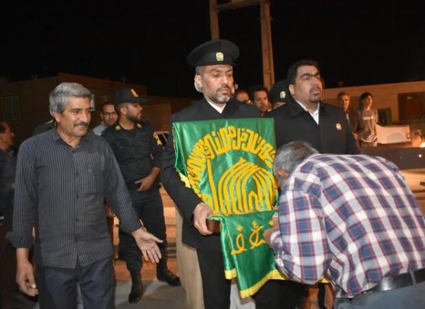 کاروان خادمان رضوی وارد بهاباد شد