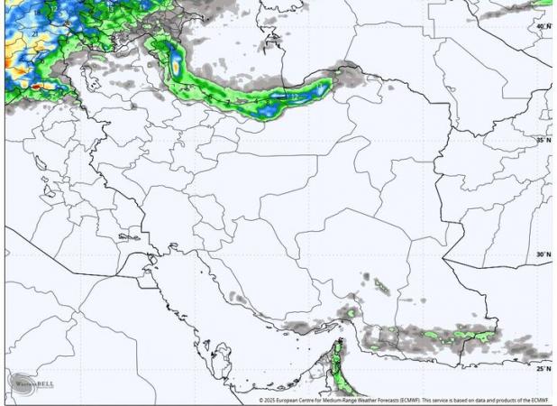 ورود سامانه بارشی جدید پاییزی به کشور؛ هفته خنک و بارانی در پیش است
