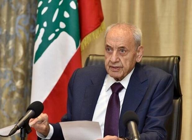 تشکر رئیس مجلس لبنان از حمایت مردم از مقاومت