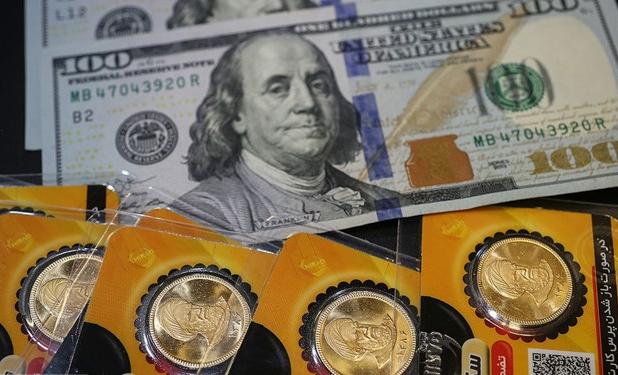 ثبات قیمت دلار و کاهش بهای سکه دربازار امروز