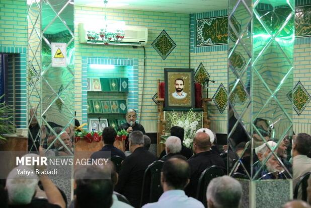 مراسم چهلمین روز شهادت شهید محمدمعین نظری در کرمانشاه