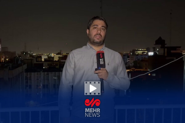 گزارش خبرنگار مهر از مقابله رینگ پدافندی ارتش با پهپادهای صهیونیستی