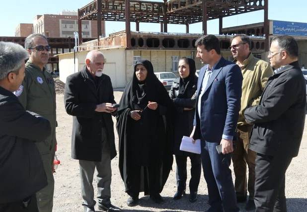 بیمارستان سینای زرند مجهز به پد بالگرد می‌شود