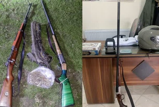 دستگیری متخلفین زیست محیطی و کشف و ضبط شش قبضه اسلحه در لرستان
