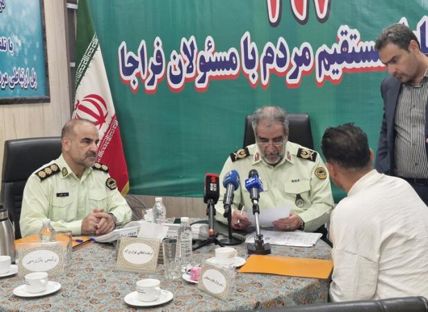 ارتباط مستقیم شهروندان با فرمانده انتظامی تهران بزرگ