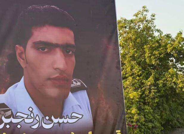 مراسم تشییع آتش‌نشان فداکار هرمزگانی برگزار شد