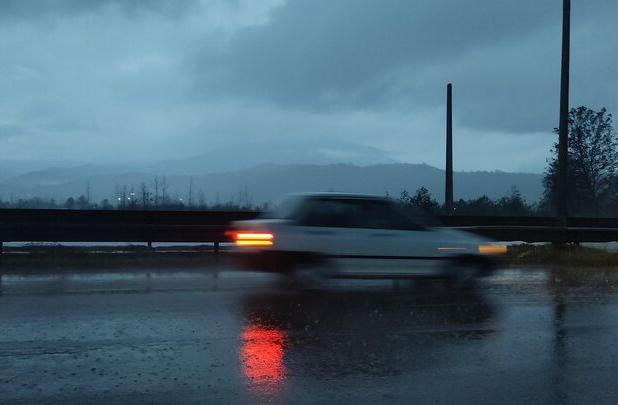 بارندگی رگباری در چالوس