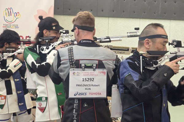 تیرانداز ایران در جایگاه هفتم تفنگ بادی ۱۰ متر ایستاد 