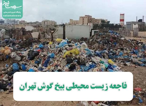 فاجعه زیست محیطی بیخ گوش تهران/ رهاکردن زباله‌ها در منطقه صنعتی کمرد