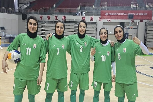 تمرین شاداب ملی پوشان فوتسال زنان ایران در آستانه جام ملت های آسیا