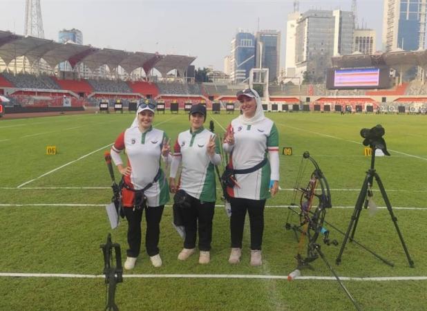 کسب مدال برنز توسط تیم کامپوند بانوان