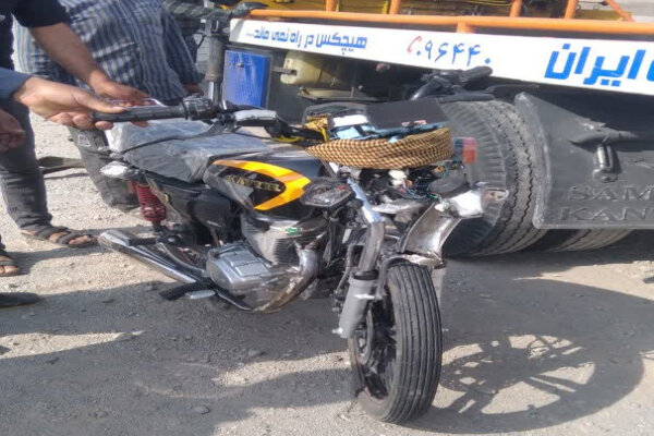 تصادف مرگبار موتورسیکلت در محور بیرجند به خوسف