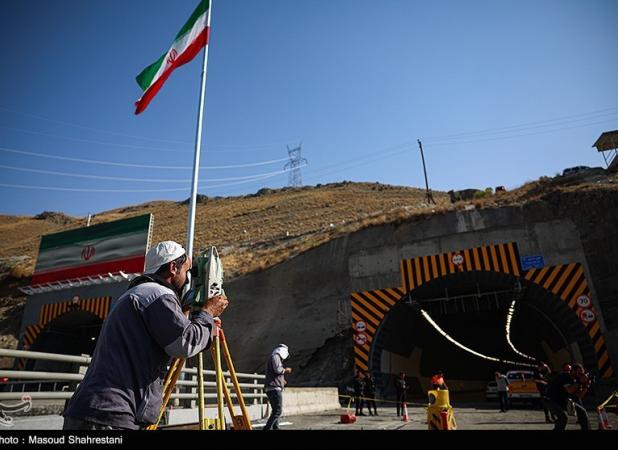 بهره‌برداری از باند شرقی قطعه ۲ آزادراه تهران-شمال تا شهریور ۴۰۴